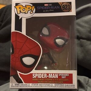 Pop Spider-Man Figure with Red and Black Suit